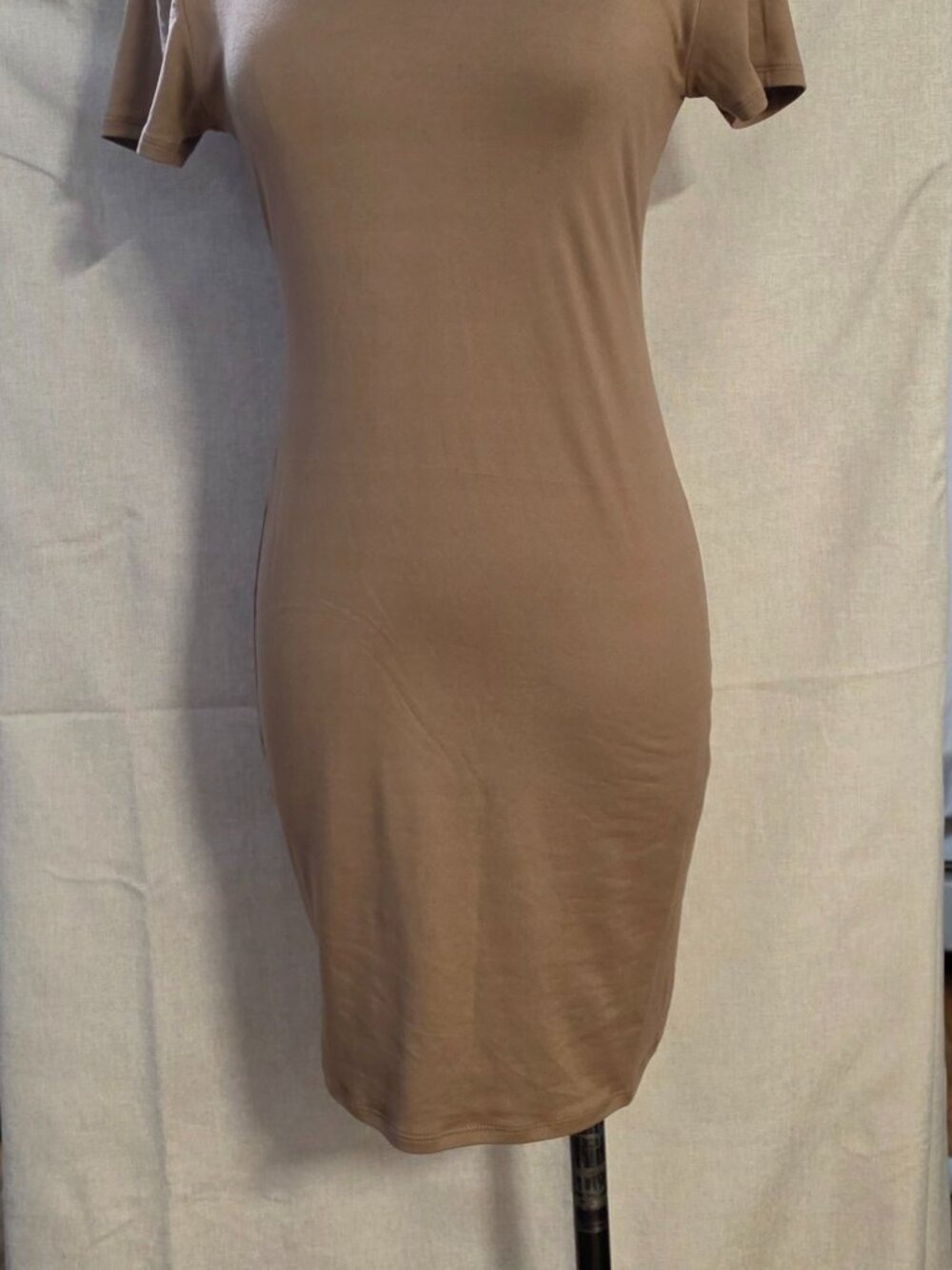 Brand New Popular 21 Tan Dress - Picture 2 of 11